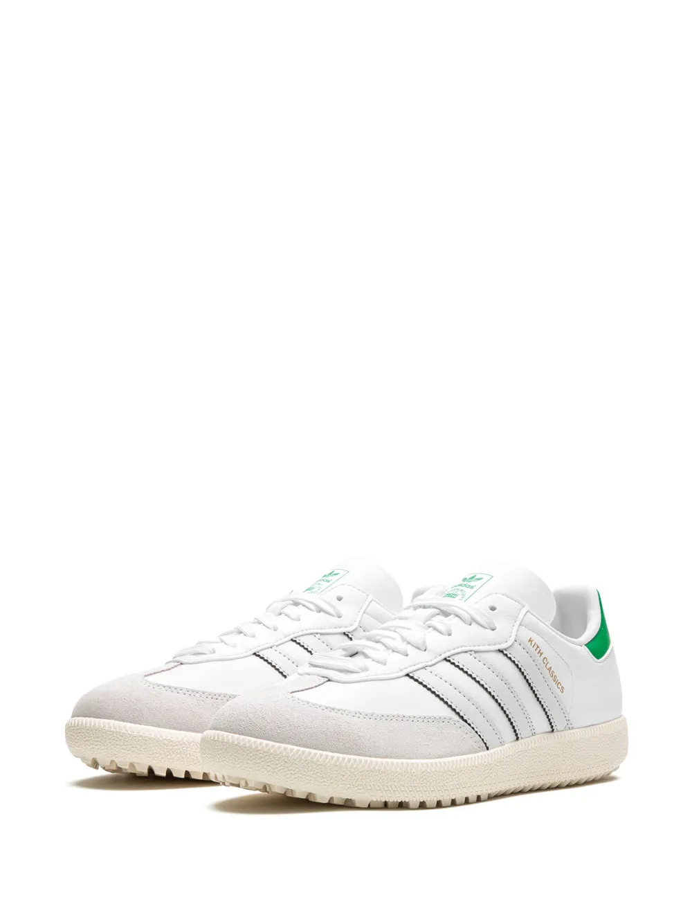 Кеды Kith Classics из коллаборации с Kith Samba Golf adidas, белый — фото 4
