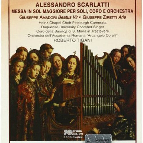 

CD диск Scarlatti / Amadori / Ziretti / Tigani: Mass in G / Beatur Vir / Mass in D
