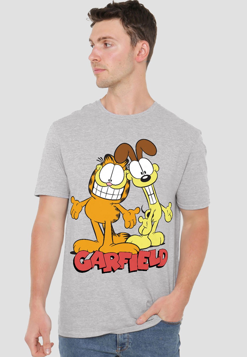

Футболка с принтом GARFIELD Cotton Soul, серый