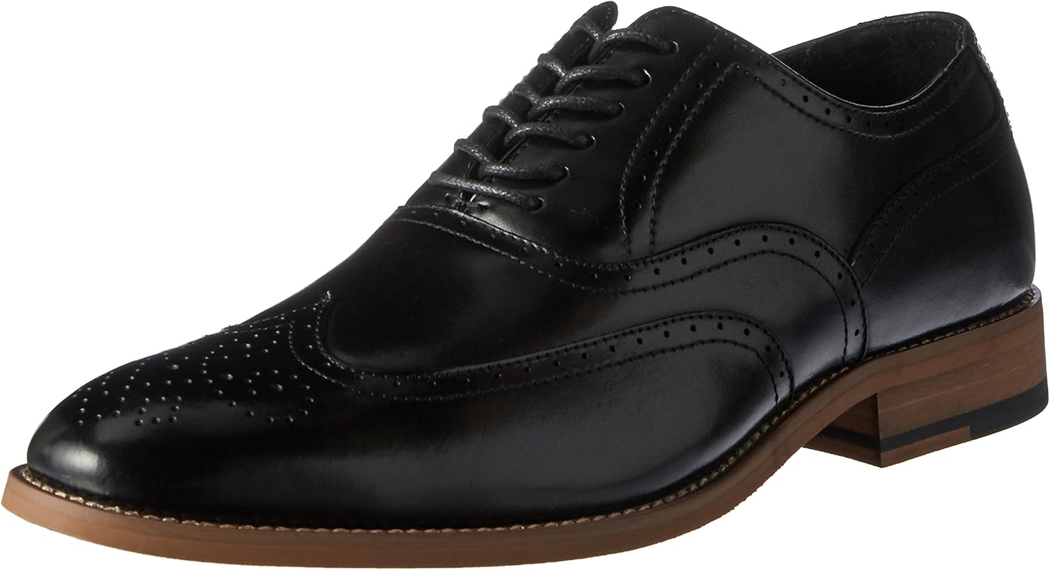 

Мужские туфли Stacy Adams Dunbar Wingtip Oxford, черный