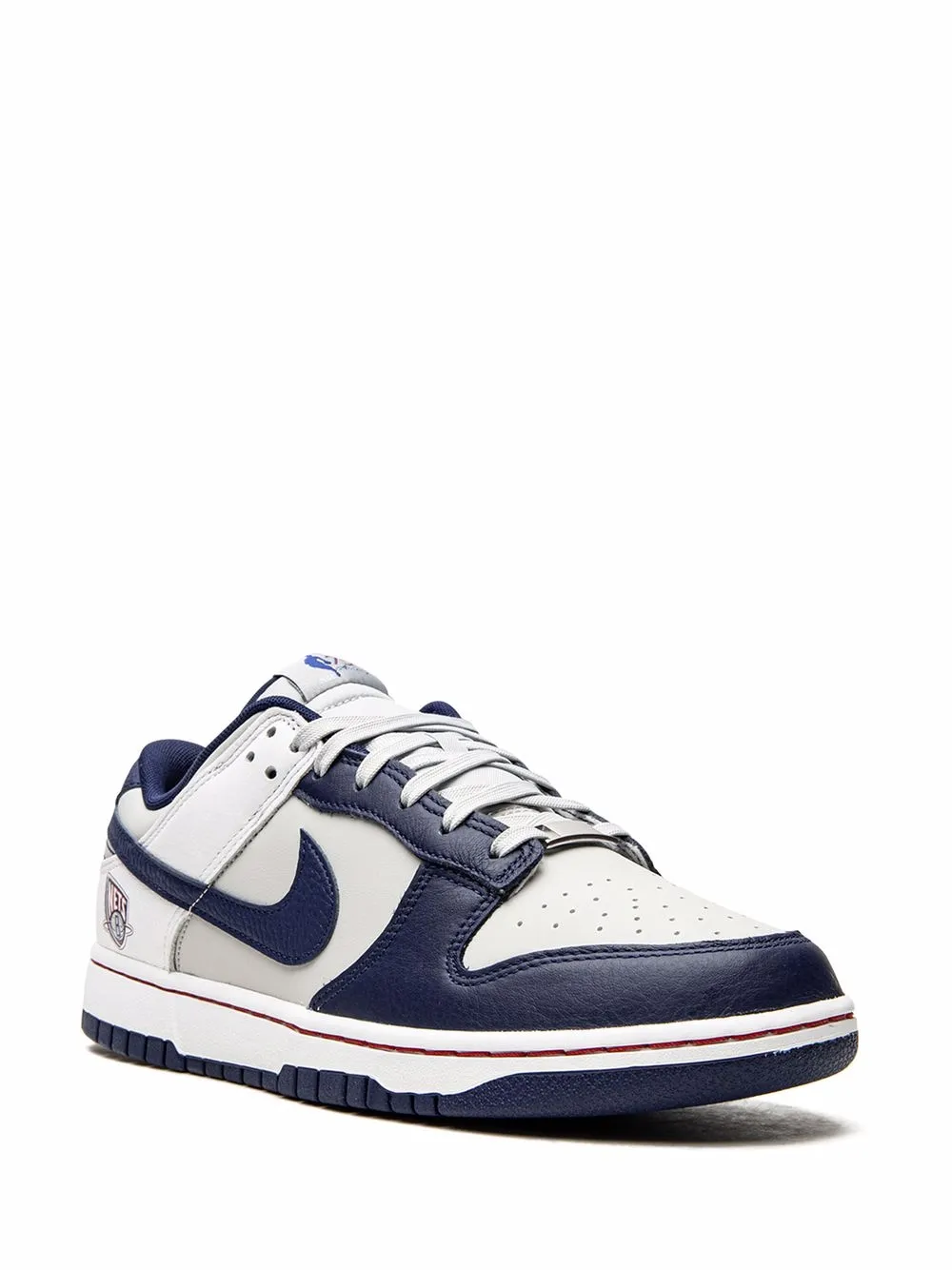 Кроссовки Dunk Low Retro 'NBA 75th Anniversary Brooklyn Nets' Nike, серый — фото 2