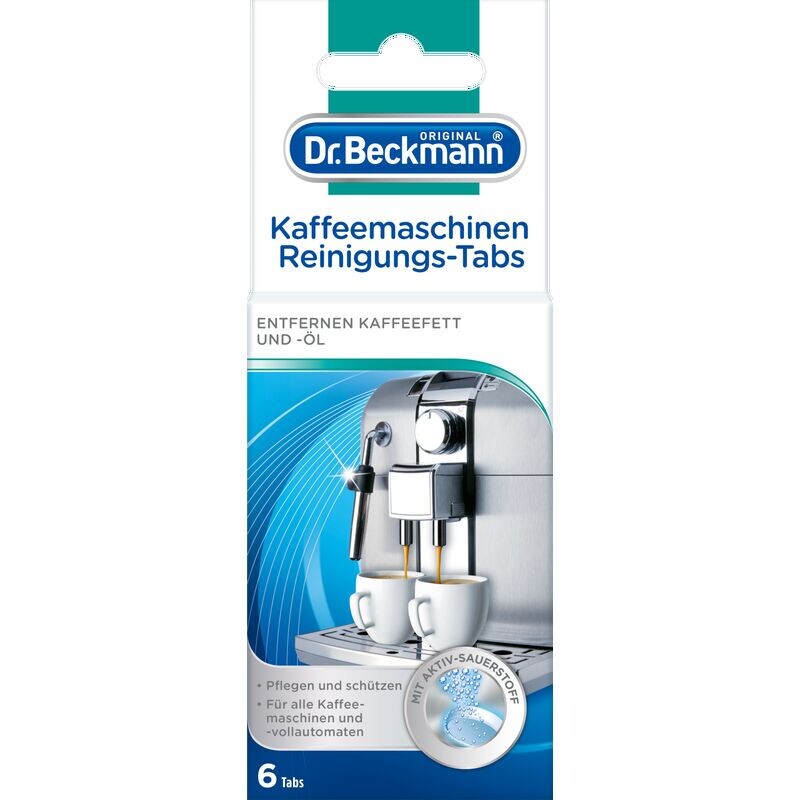 

Таблетки для чистки кофемашины Dr. Beckmann, 6 шт.