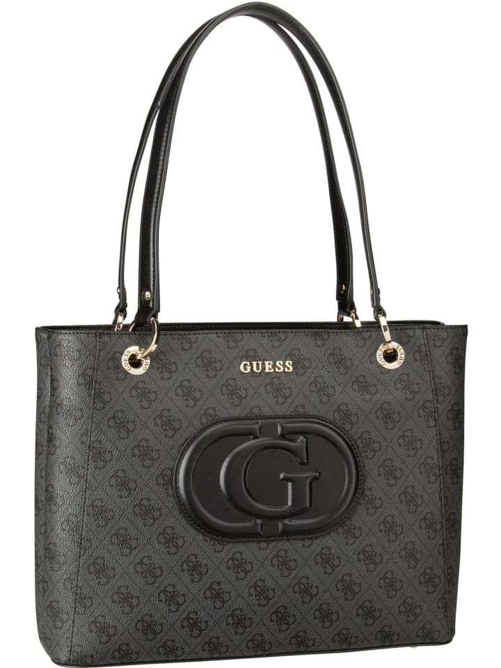 

Шоппер Guess Shopper Eco Mietta Noel 51325, цвет Coal Logo/Black