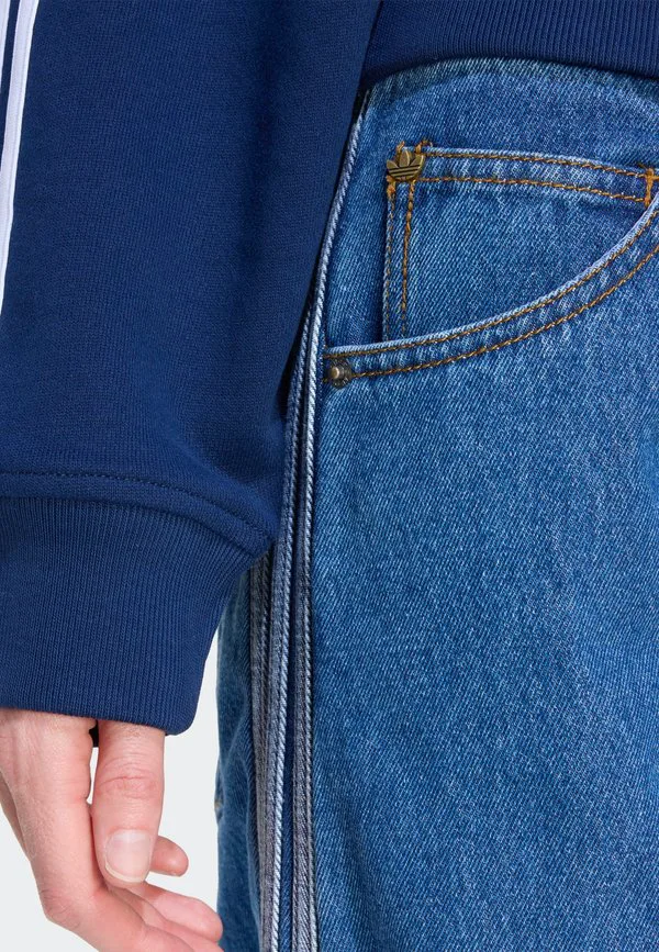 Джинсы firebird свободного кроя Adidas Originals, Medium Vintage Denim — фото 4