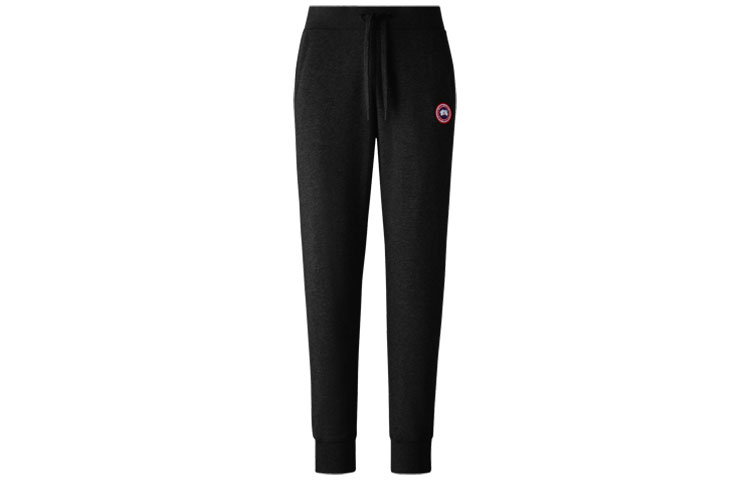 

Вязаные спортивные брюки мужские черные Canada Goose
