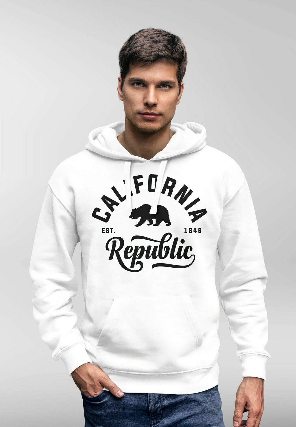 

Толстовка с капюшоном CALIFORNIA REPUBLIC NEVERL Neverless, белый