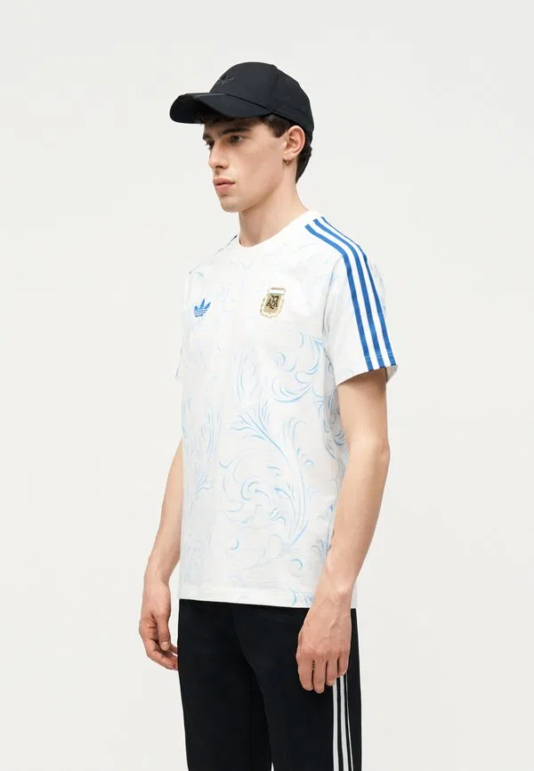 Спортивные штаны сборной аргентины Adidas Originals, Black — фото 4