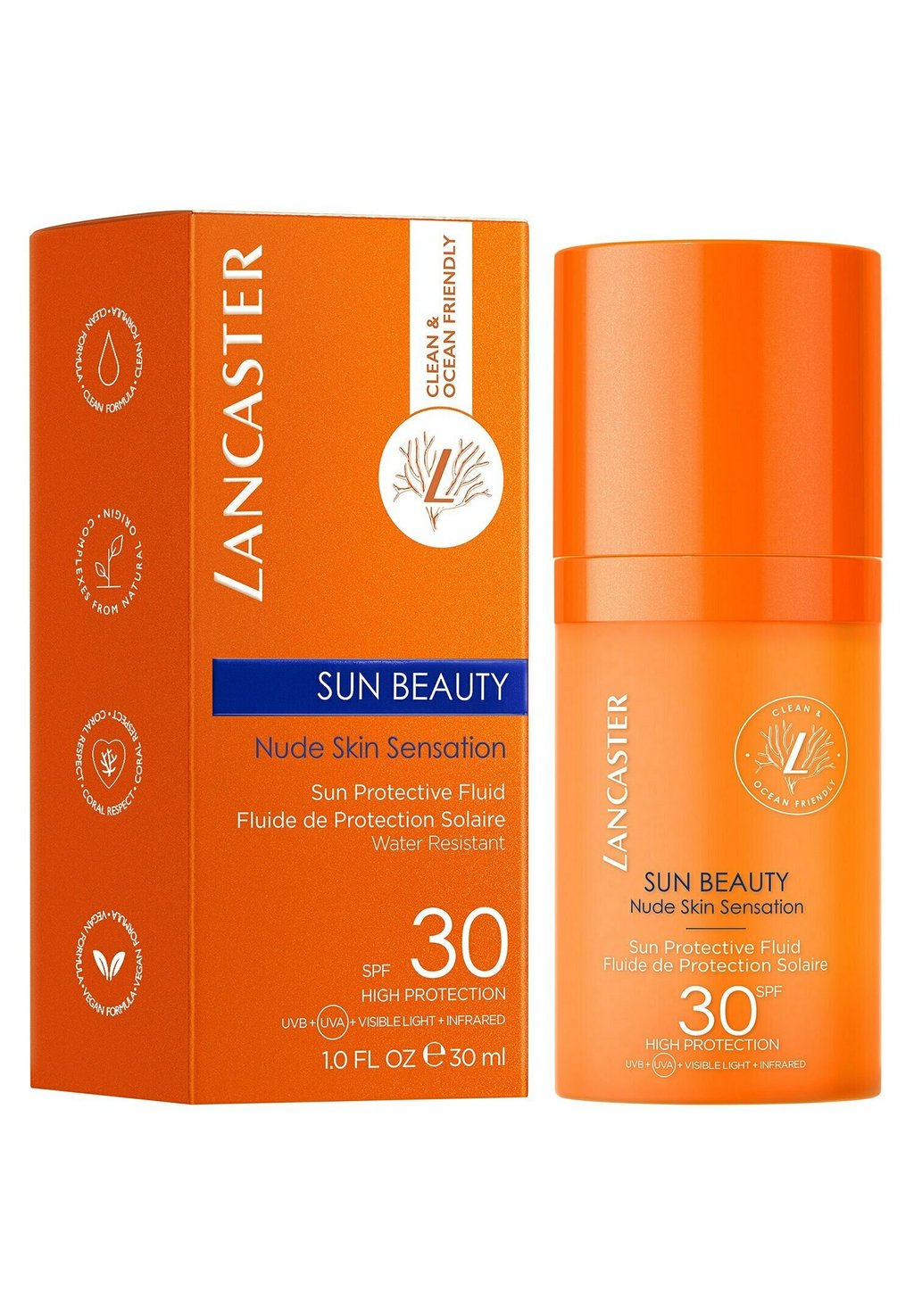 

Крем солнцезащитный Lancaster Beauty Sun Beauty Flüssiger Sonnenschutz Spf 30 Lancaster Beauty, цвет transparent