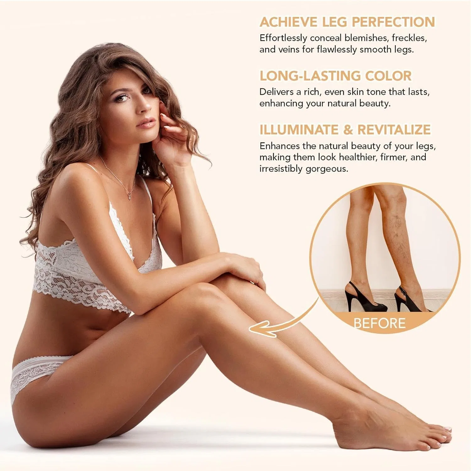 Водостойкий лосьон для тела Body Glow Lotion 118 мл Generisch, #3 — фото 3
