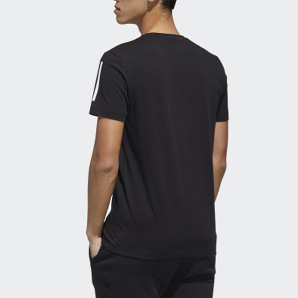Футболка neo m gk tee1 round neck black Adidas, черный — фото 4