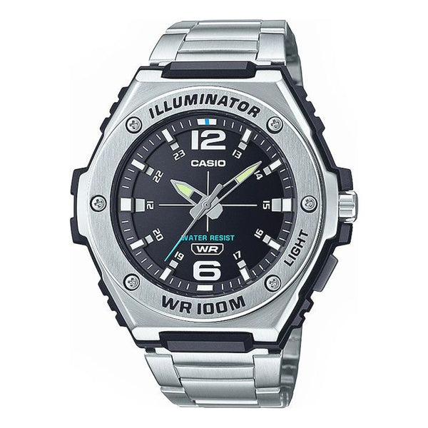 

Часы Casio Illuminator Analog Watch 'Silver Black', цвет silver