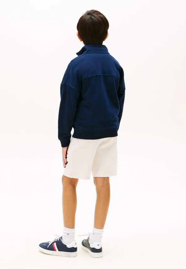 Толстовка с логотипом из махровой ткани на молнии Tommy Hilfiger, Dark Night Navy — фото 3