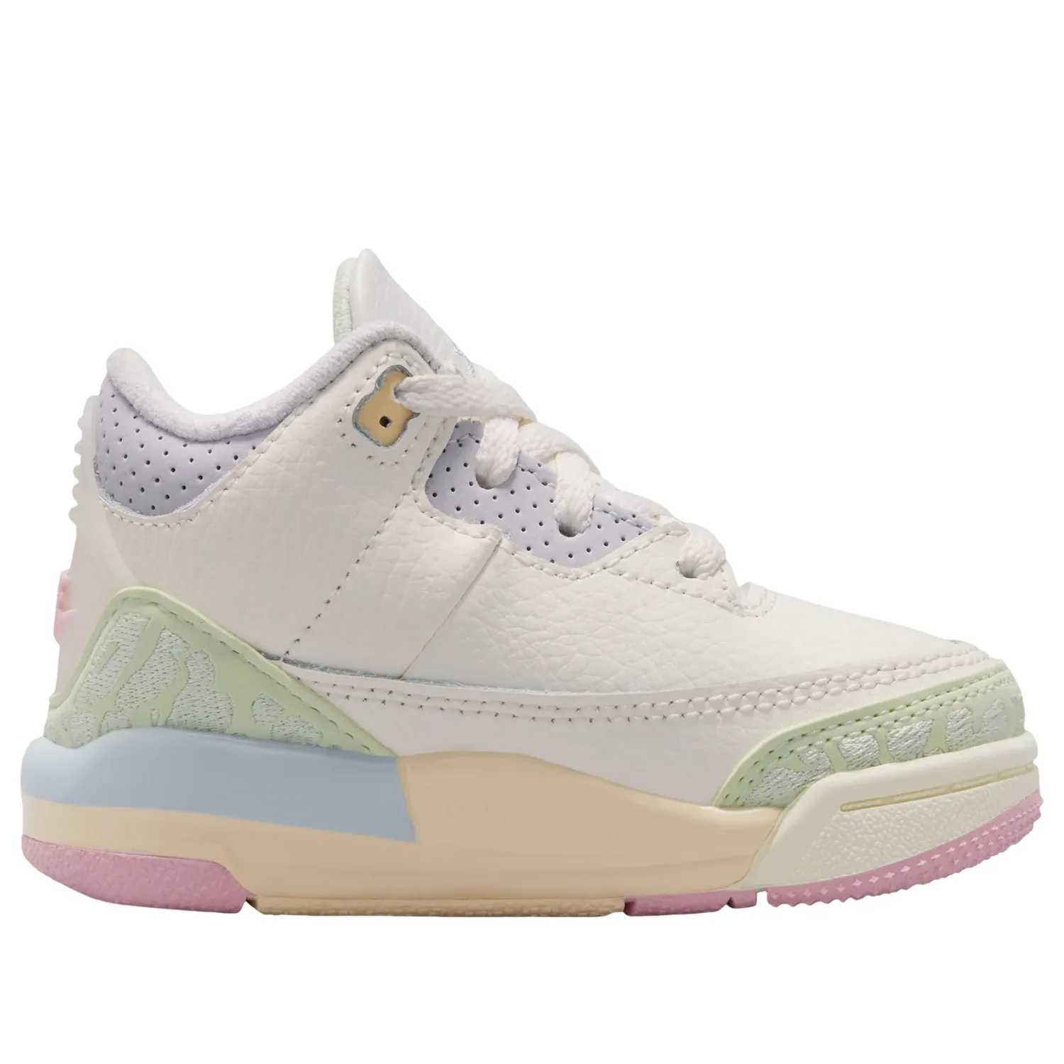 Кроссовки (TD) Air Jordan 3 Retro OG 'Spring is in the Air', бежевый — фото 2