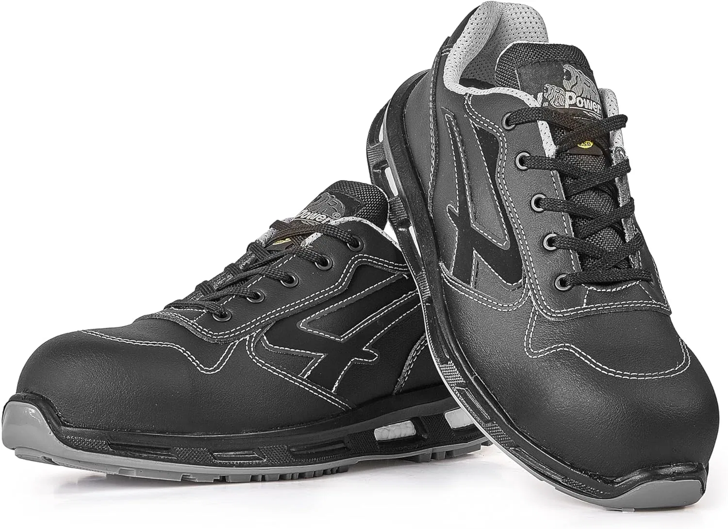 U Power Кроссовки U-Power Red Lion Linkin Unisex Lightweight Flexible Puncture Resistant Non-Slip Safety Shoes with Infinergy Inlay with Aluminium Toe Caps - 44, black — фото 4