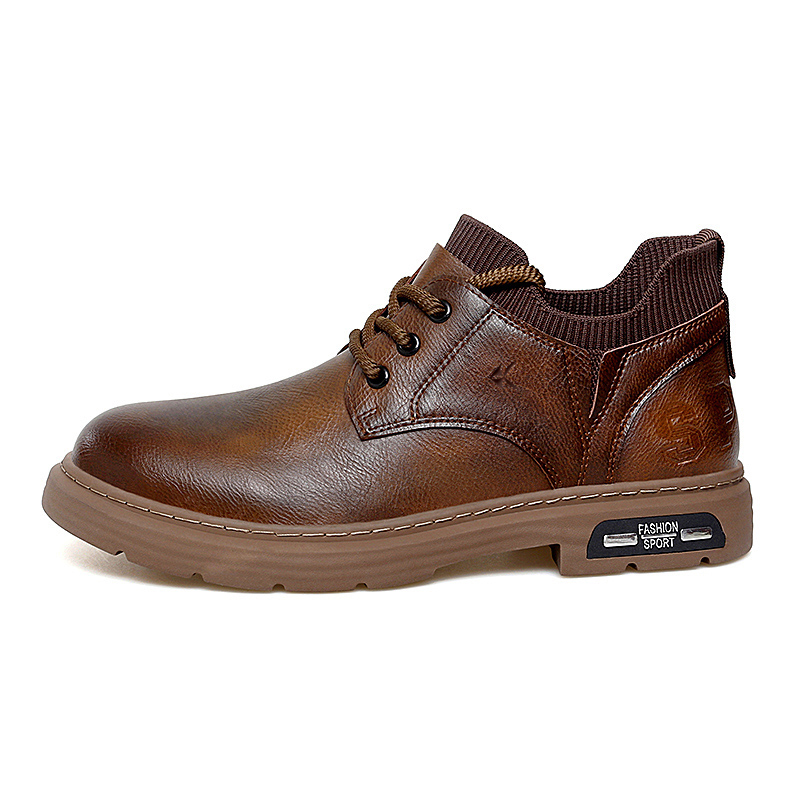 

ZAMST Мужские повседневные туфли мужские низкие топы коричневые, цвет Brown