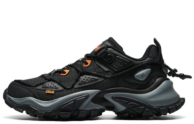

Мужские кроссовки Shaolin Collection Hiking Shoes Low-top Black/Orange Xtep