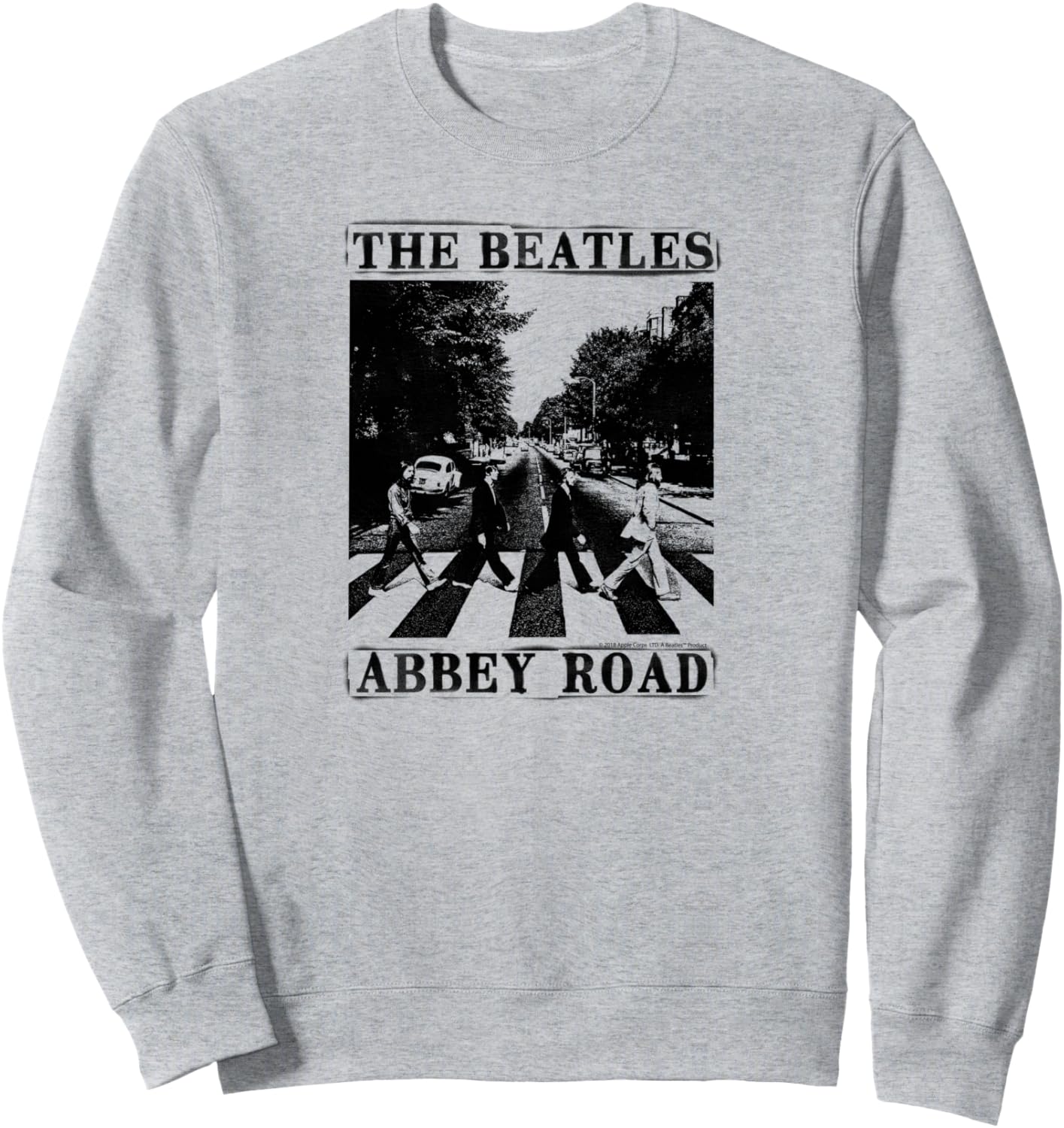 

Толстовка The Beatles Abbey Road, серый