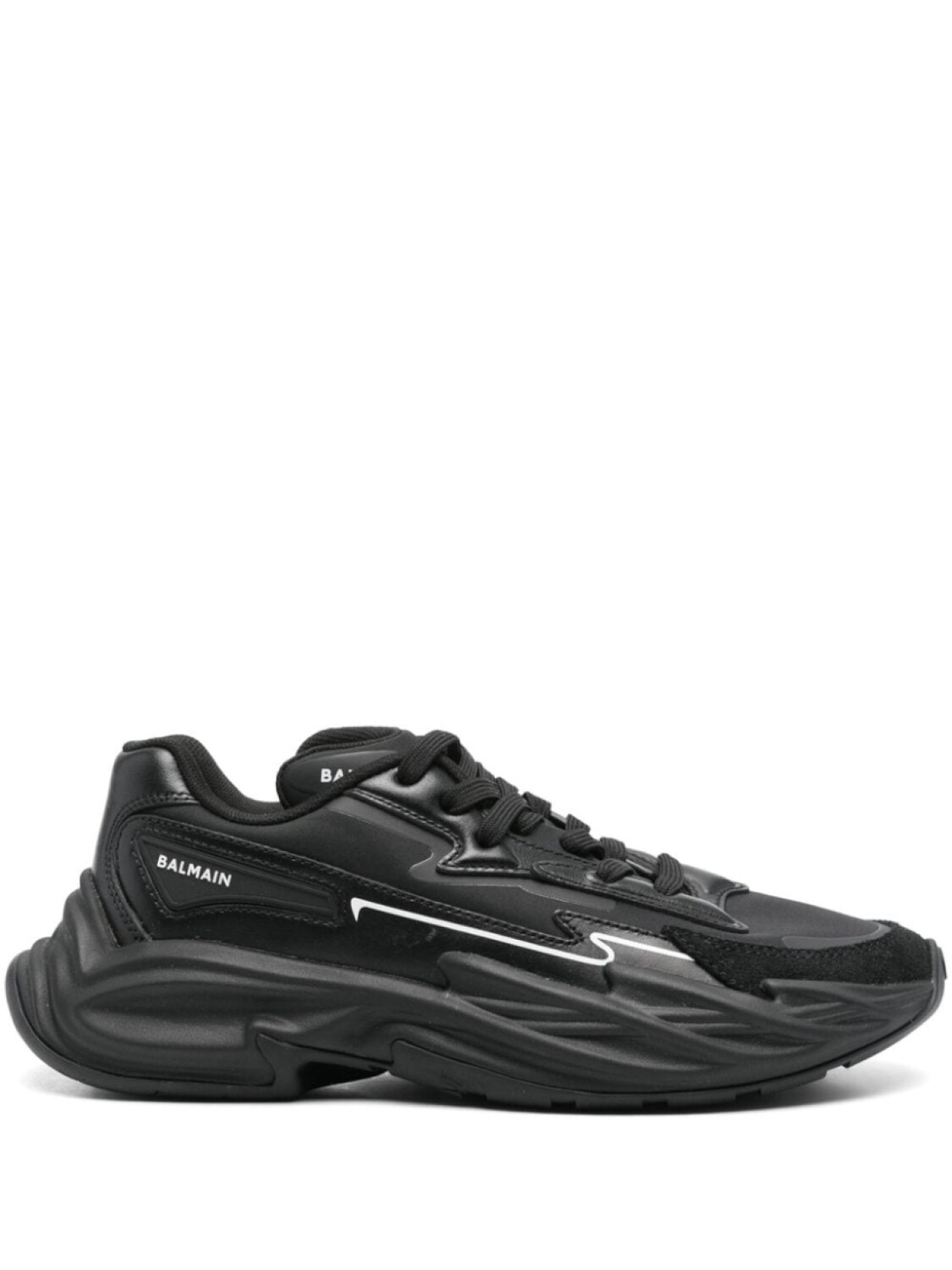 

Balmain кроссовки Run-Row, черный