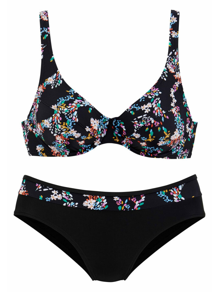 

Комплект бикини PETITE FLEUR, цвет schwarz/bedruckt