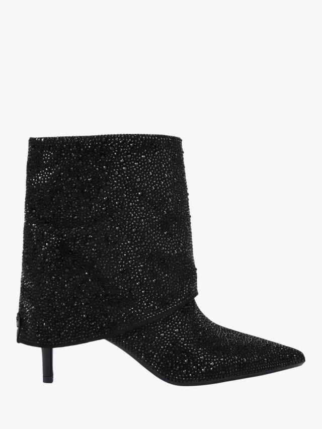 Fate Gem ботильники с отворотом на щиколотке KG Kurt Geiger, Black