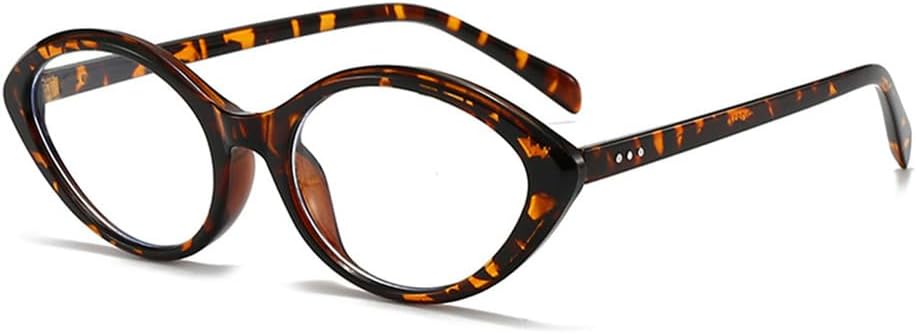 

Солнцезащитные очки с плавным переходом, круглые, с защитой от УФ-излучения UV400, для женщин и мужчин, для занятий спортом на открытом воздухе, бега и езды UYPTK, Leopard Clear