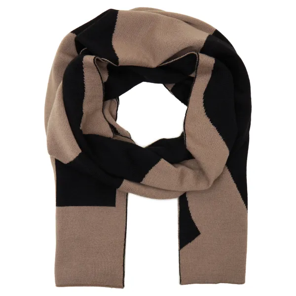

Двусторонний шарф acro_scarf-x с добавлением шерсти Boss, коричневый