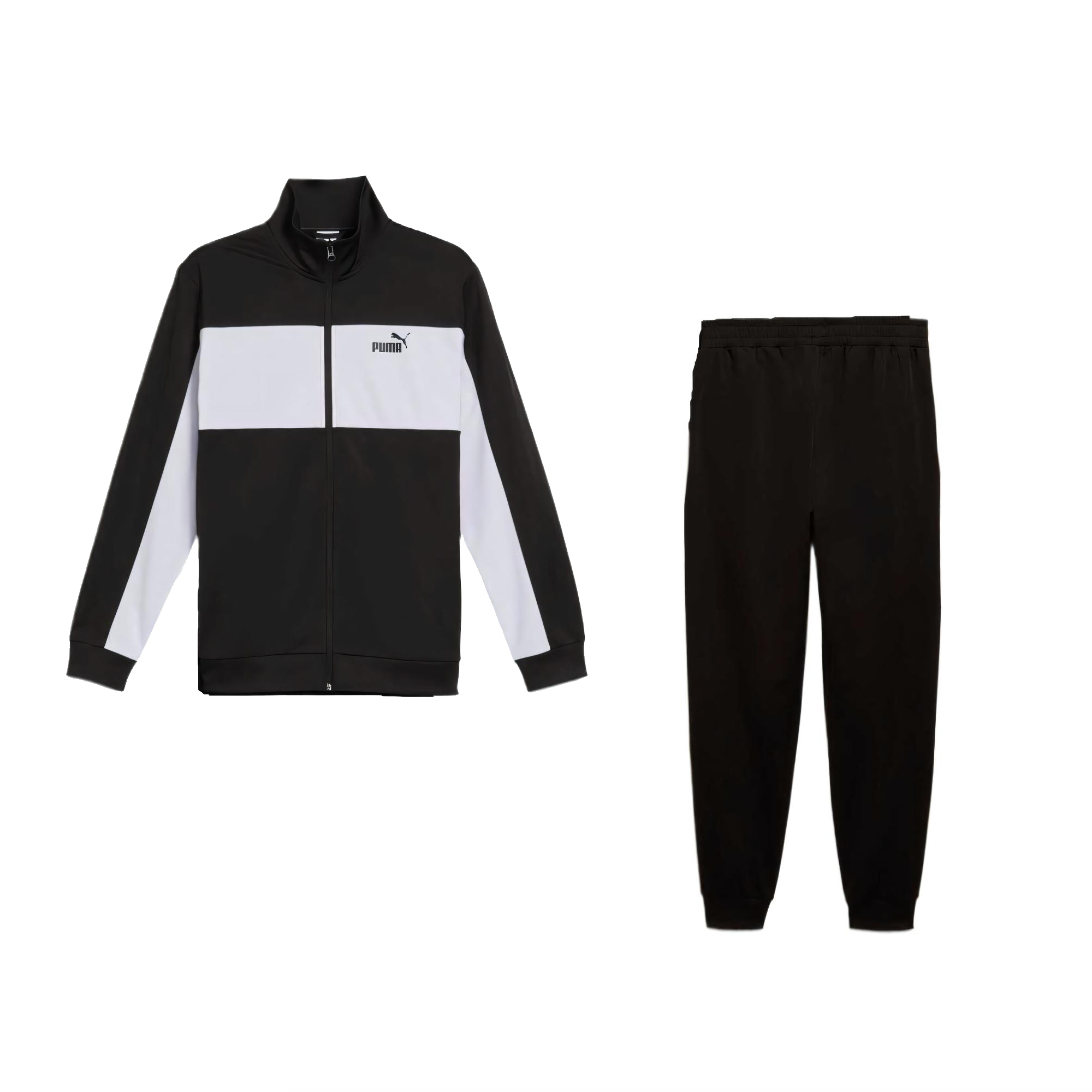 

PUMA Поли цветной костюм Casual Спортивная одежда Мужской Black