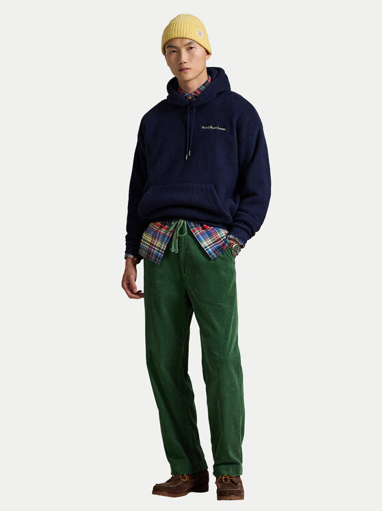 Флисовая куртка relaxed fit 710981779001 Polo Ralph Lauren, синий — фото 2