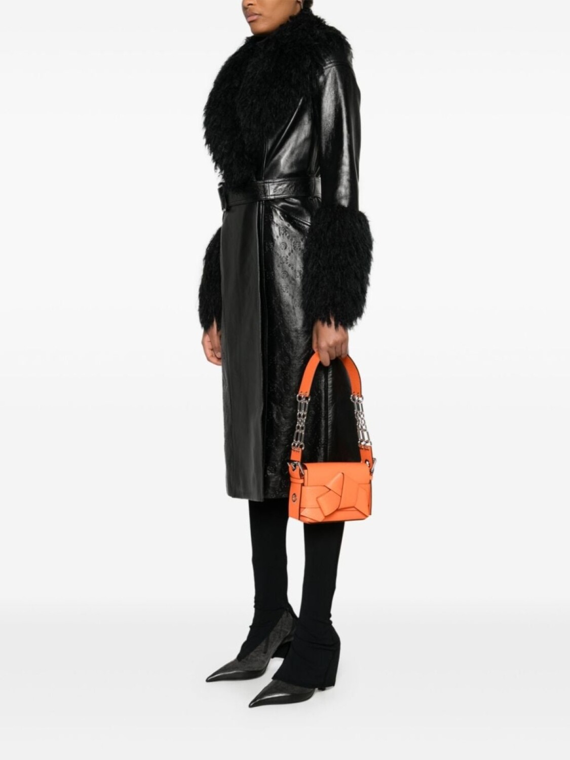 

Acne Studios сумка на плечо Musubi, оранжевый