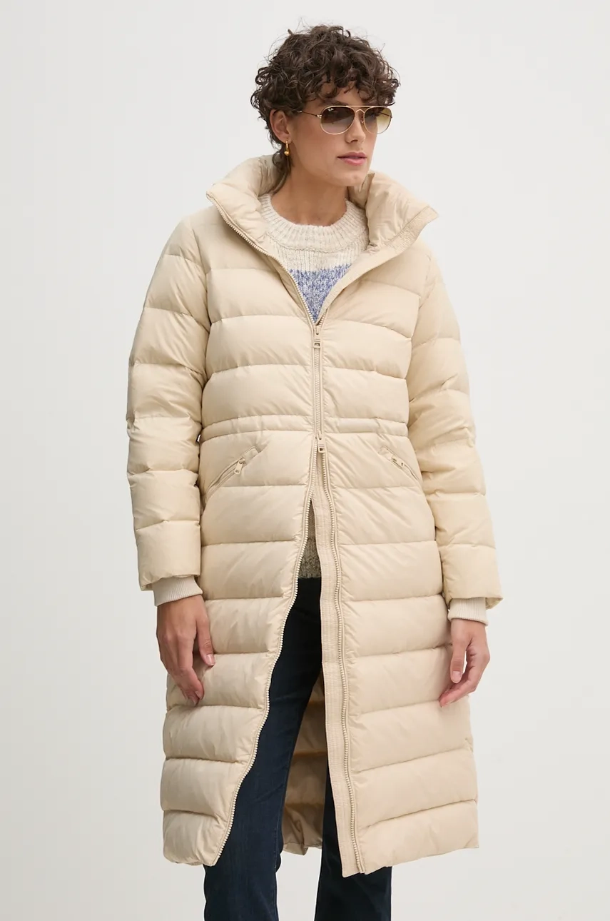 

Пуховик женский Tommy Hilfiger, бежевый