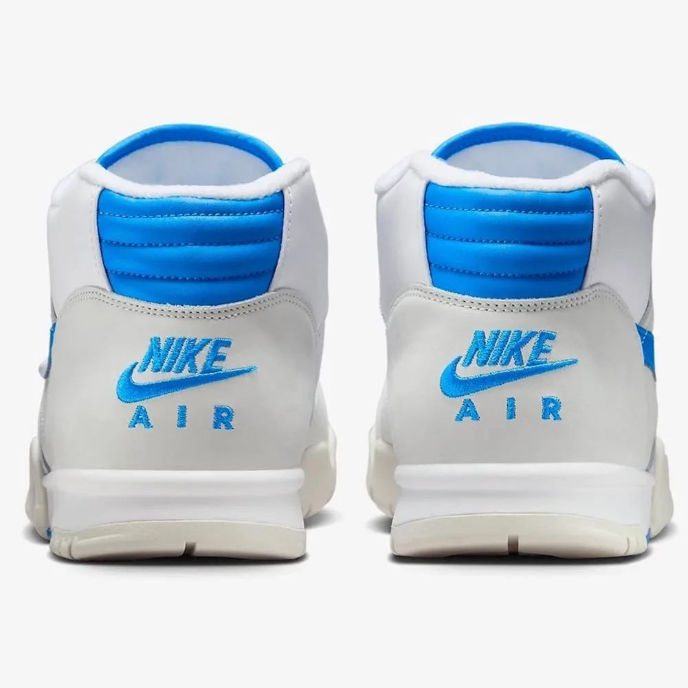 Мужские баскетбольные кроссовки Nike Air Trainer 1, белый/черный-средне-серый — фото 3