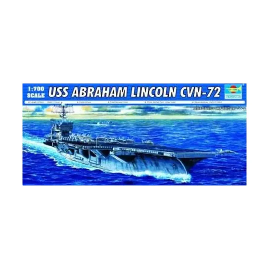 

Военный корабль США Авраам Линкольн CVN-72, Warship Models (1:700) (Trumpeter Models)