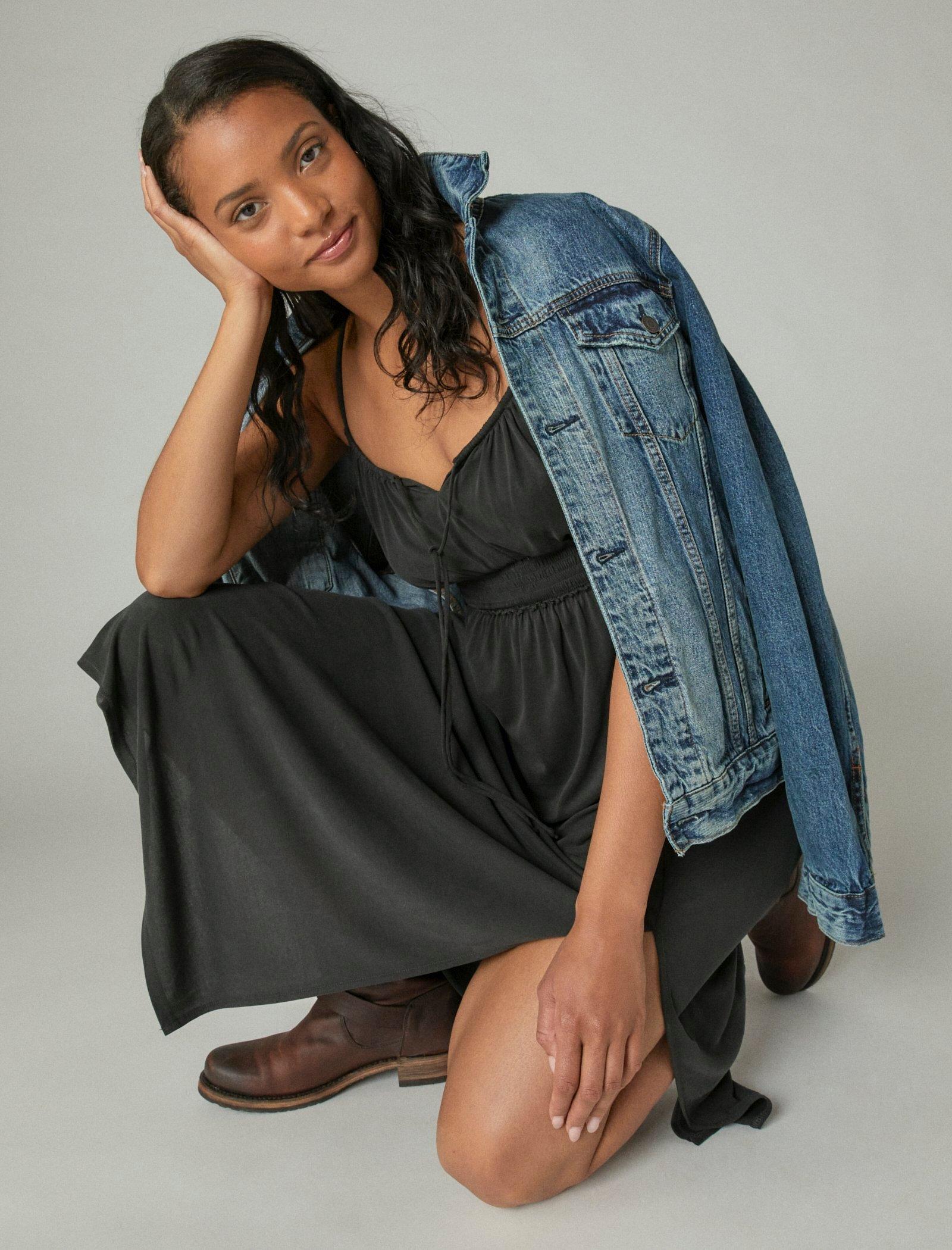 

Женское платье Lucky Brand Sandwash, цвет charcoal