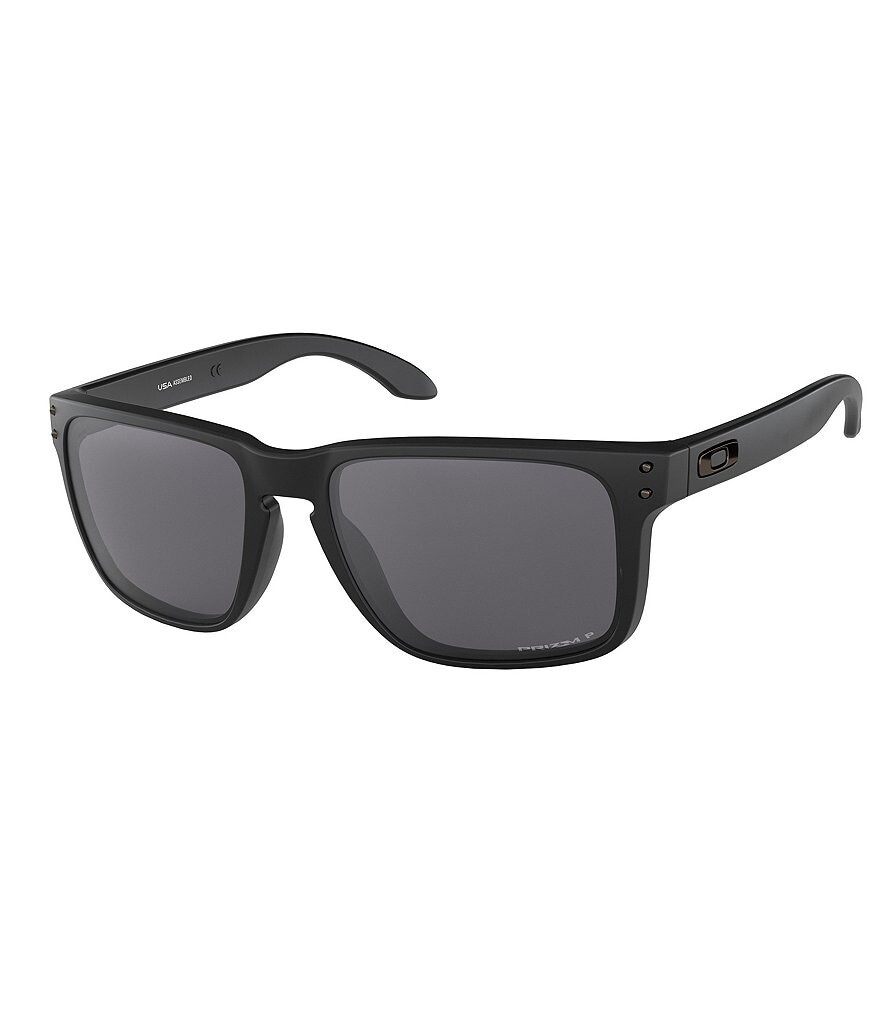 

Черные мужские поляризованные солнцезащитные очки Oakley Holbrook XL, черный