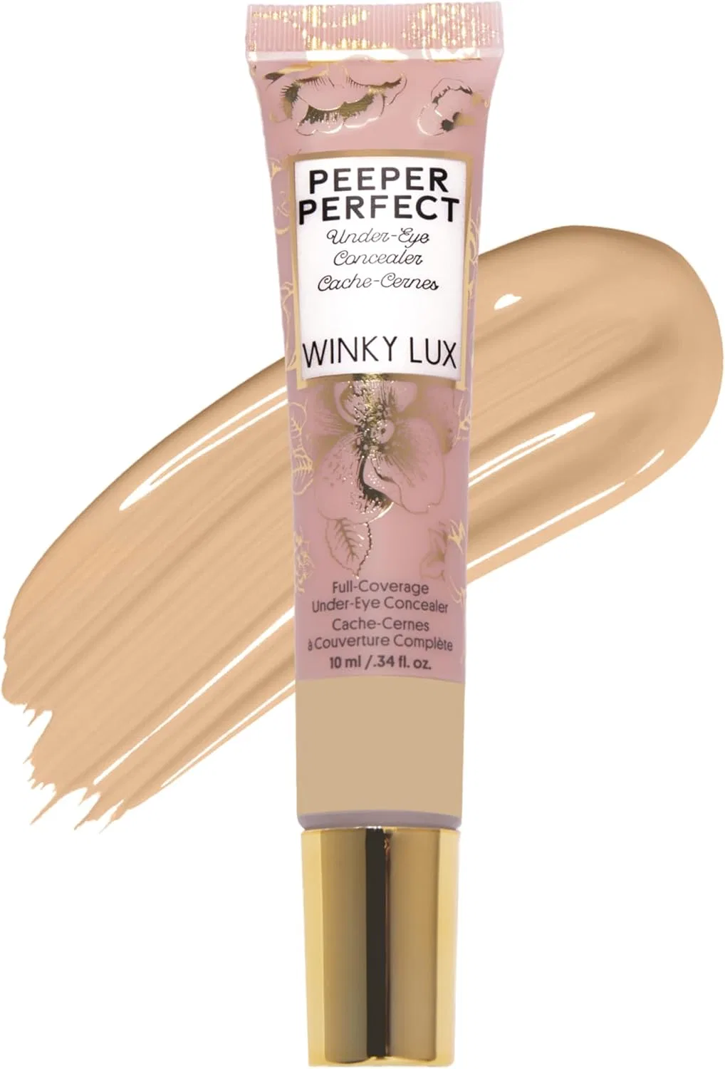 Консилер Winky Lux Peeper Perfect с коллагеном и гиалуроновой кислотой, 9 г, светло-бежевый