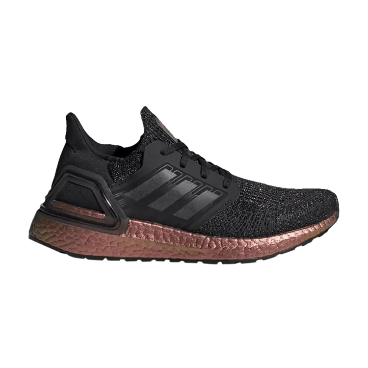 

Кроссовки adidas UltraBoost 20 J 'Black Signal Pink', черный