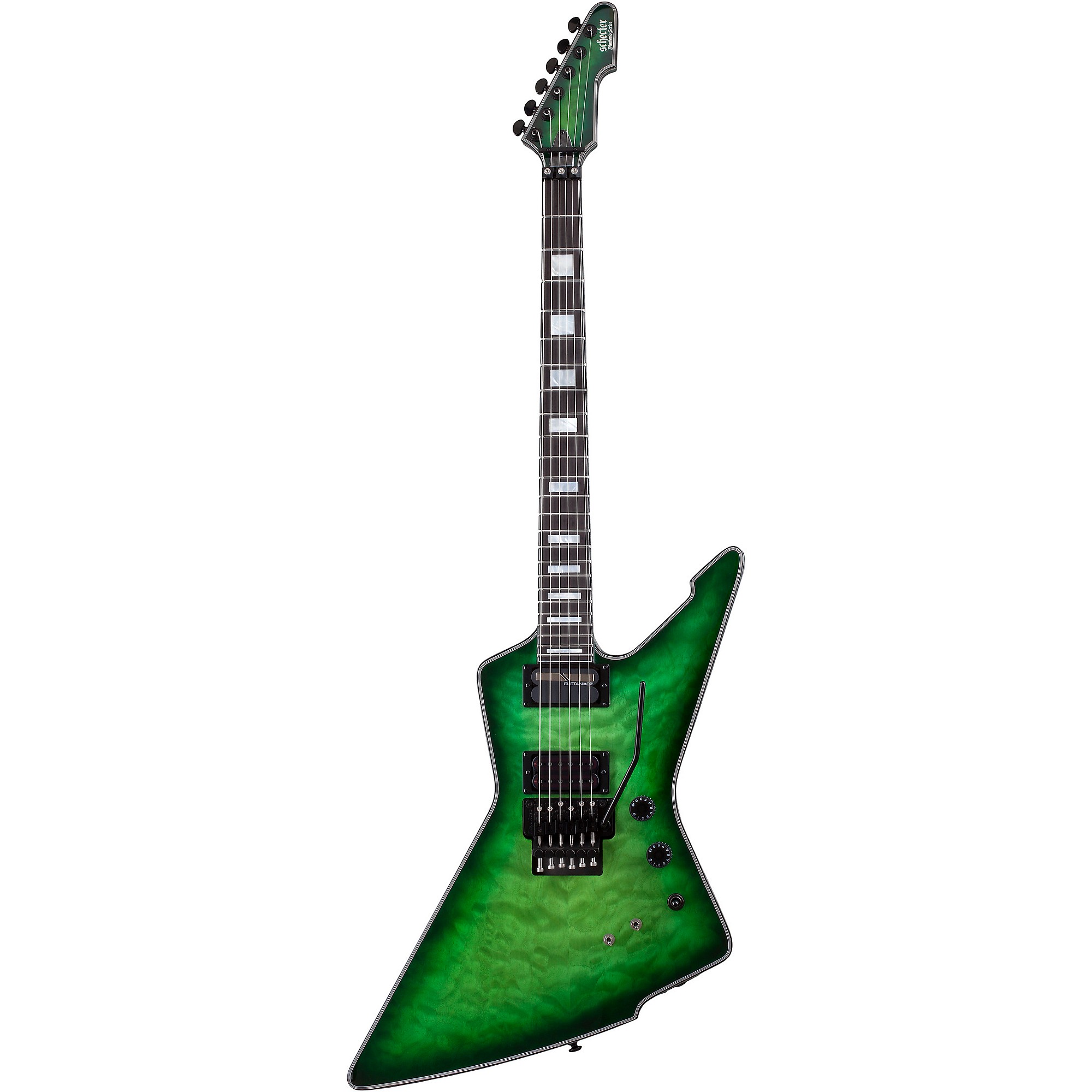 

Электрогитара Schecter Guitar Research E-1 FR S Special Edition Green Burst