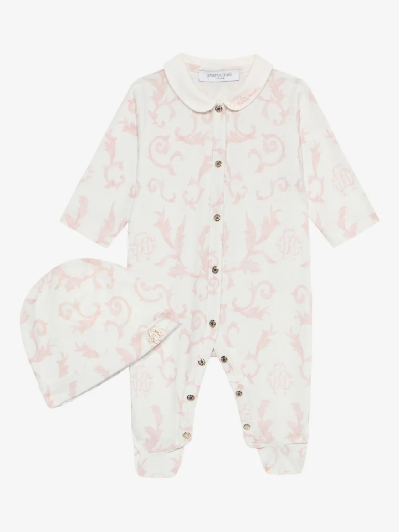 

Комплект для новорожденного Monogram Roberto Cavalli Junior, розовый