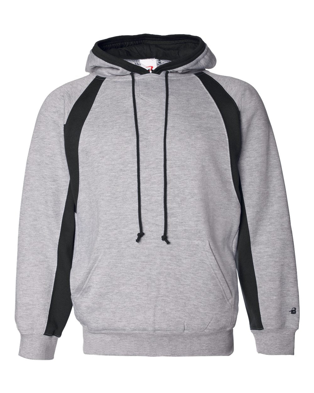 

Мужская толстовка с капюшоном Hook Badger, цвет oxford/ black