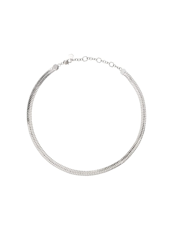 

Breil Блестящее серебряное ожерелье