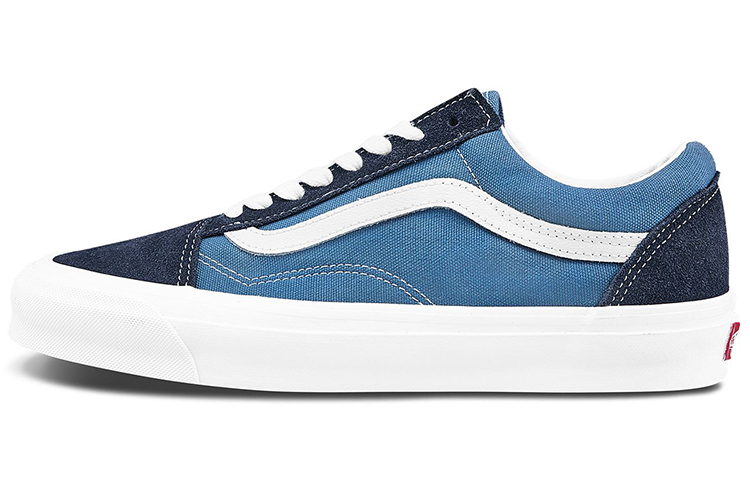 

Кроссовки Vans Vault Ua Og Old Skool Lx Navy, Синий, Кроссовки Vans Vault Ua Og Old Skool Lx Navy