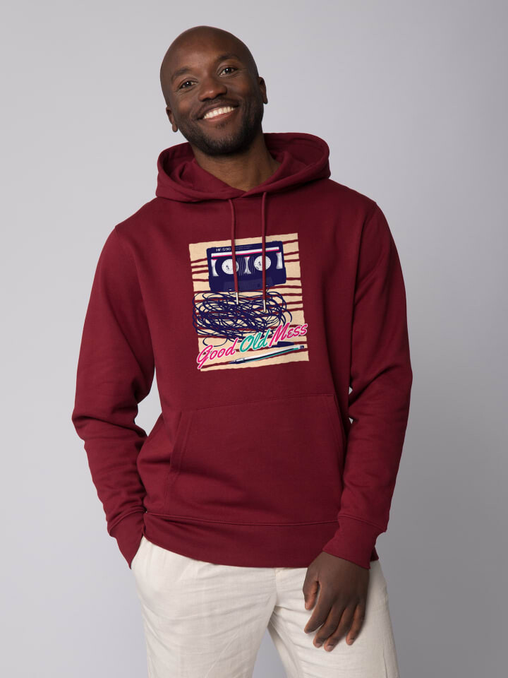 

Толстовка wat Apparel Sweatshirt Good Old Mess, цвет Weinrot