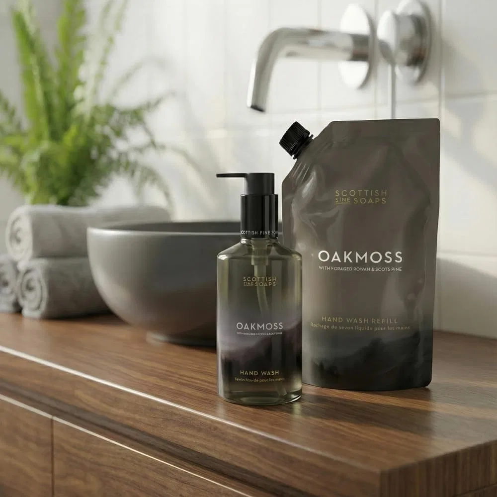 Запасной блок жидкого мыла Scottish Fine Soaps Oakmoss, 1.2 л Scottish Fine Soaps — фото 4