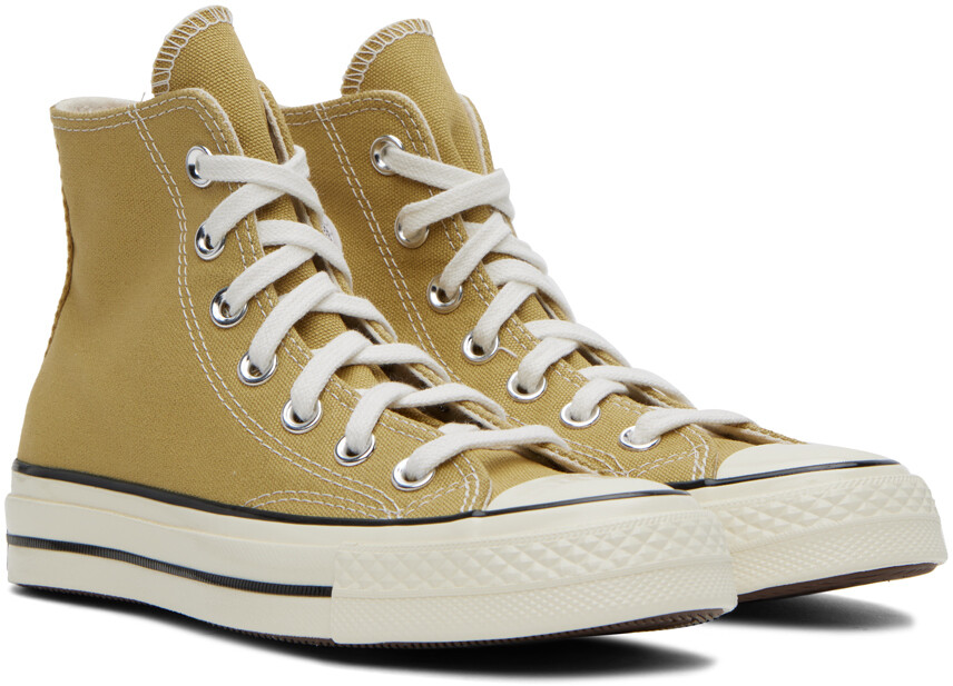 Кеды Converse Chuck 70 Vintage, темно-желтый — фото 4