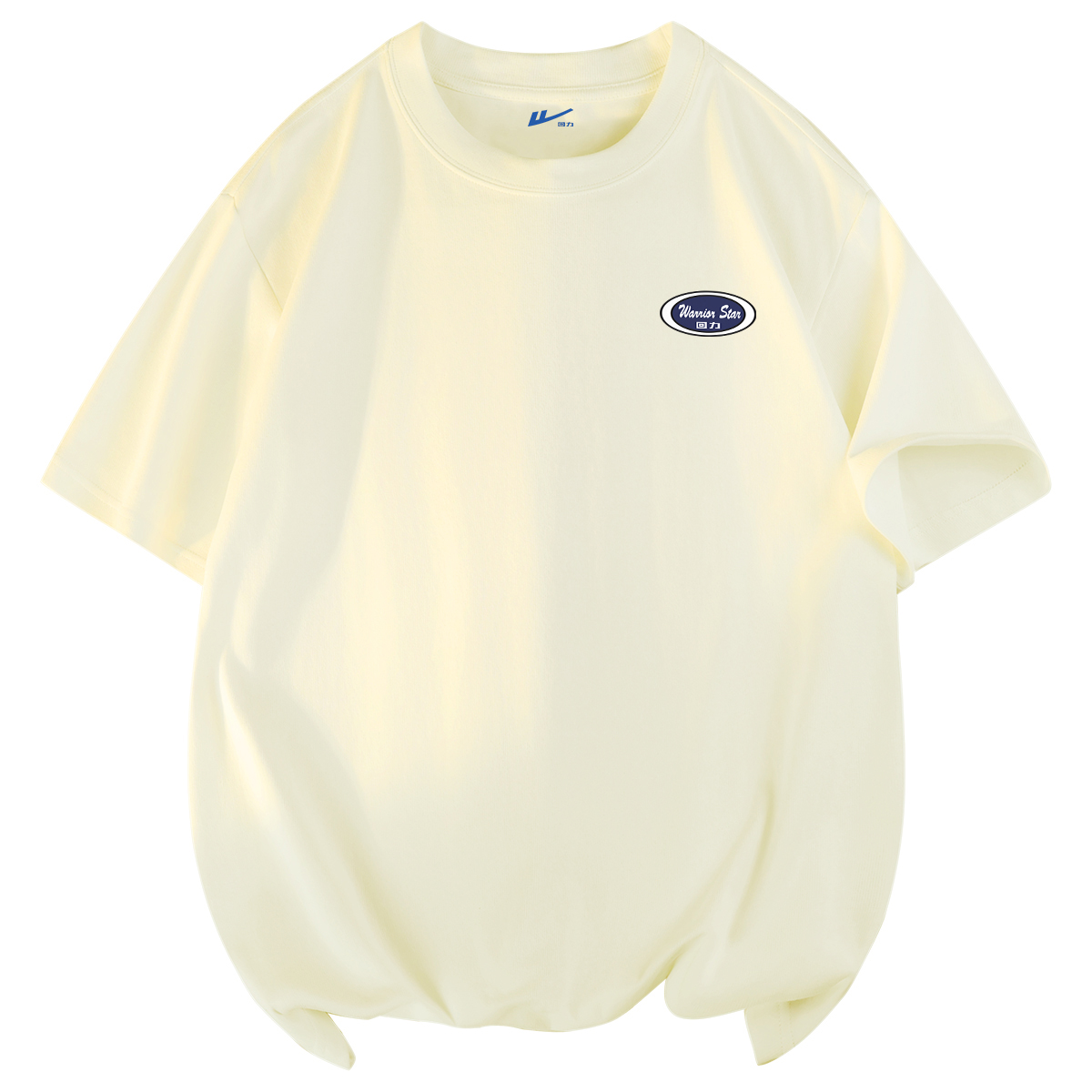 

Футболка с коротким рукавом унисекс WARRIOR, Apricot (Heavyweight And 100% Cotton）