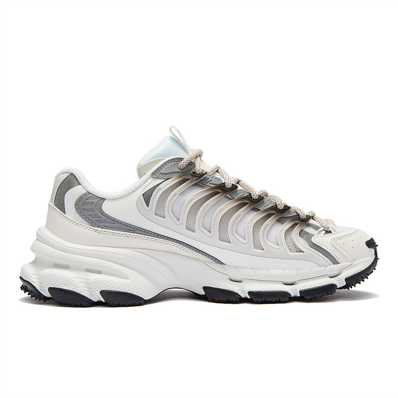 Кроссовки FILA FUSION BRACKET Lifestyle Shoes Men Low-top Standard White/Lily White, белый — фото 2