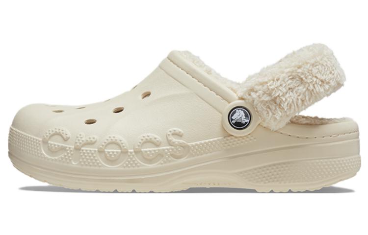 Байя Подкладка Меховая Застежка Сабо 'Белый' Crocs