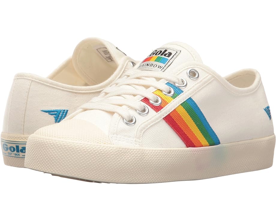 

Кроссовки Gola Coaster Rainbow, цвет Off-White/Multi