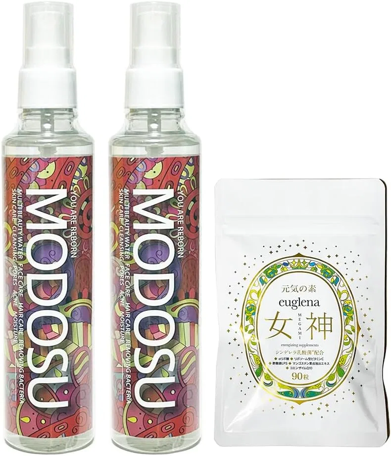 Набор для ухода за кожей Value Set Euglena Goddess + Alion Water MODOSU 200 мл x 2 шт