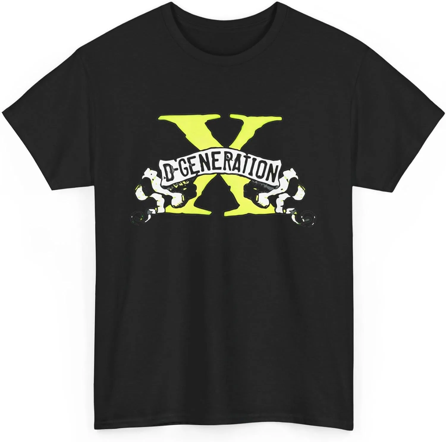 Футболка D-Generation Degneration X Pro Wrestling Fan Unisex Shirt Squared Circle DX Wrestling Short Sleeve Adult T-Fish Gift